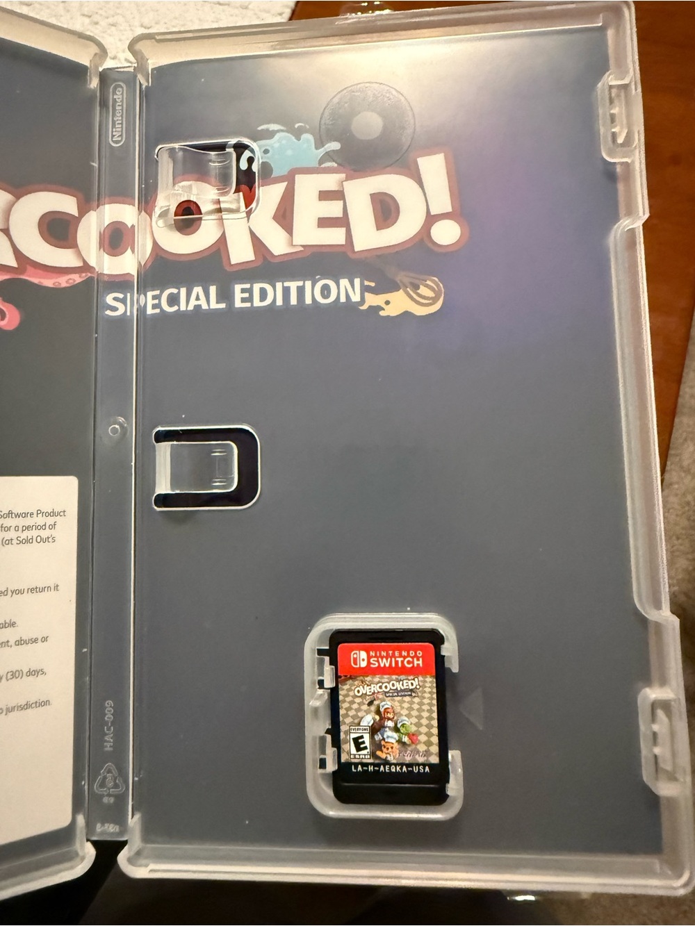 Nintendo Swtich Overcooked Special Edition Video Game - Picture 2 of 5